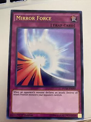 Yugioh! Mirror Force - DUSA-EN048 - Ultra Rare - 1st Edition • $2.99