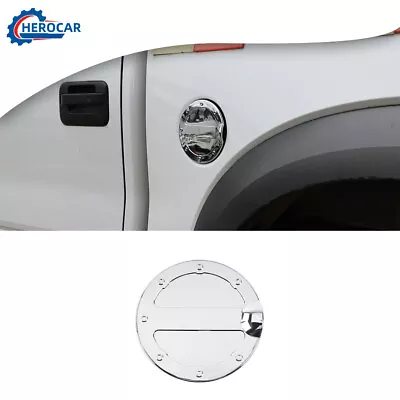 For 2009-2014 Ford F150 F-150 Gas Tank Cap Fuel Filler Door Cover Trim Chrome • $16.79