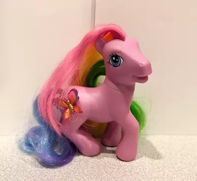 My Little Pony G3 Wind Drifter Raised 3D Butterfly Crystal Princess Design 2005 • $12.99