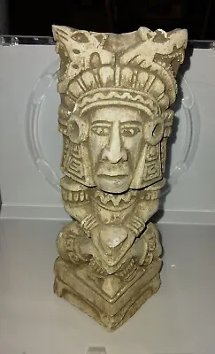 Mayan Aztec Ancient God 6'' Stone Art Sculpture Figurine • $18.90