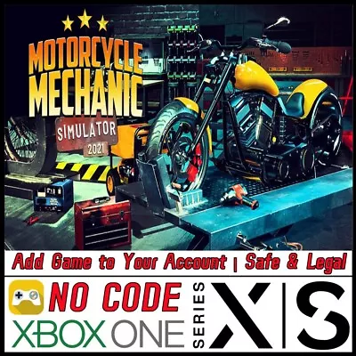 Motorcycle Mechanic Simulator 2021 Xbox One & Xbox Series X|S | No Code • $6.99