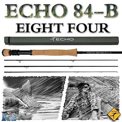 Echo 84-B 6wt 8'4  Fly Rod | Lifetime Warranty - FREE SHIPPING • $299.99