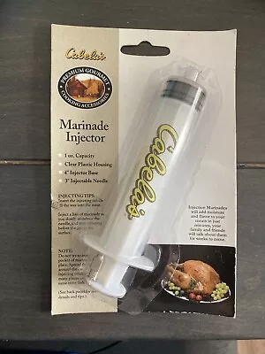 Cabela's Marinade Injector Premium Gourmet Cooking Accessory Flavor Syringe • $8