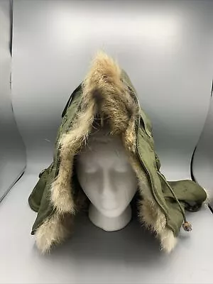 M1951 M-51 Parka Hood Korean War Type IV Wolf Fur • $59.99