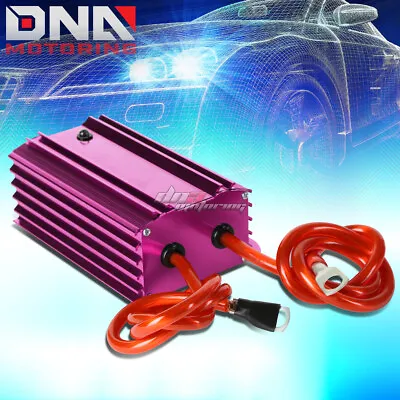 Purple Electronic/electric Car Battery Power Voltage Stabilizer Ground Regulator • $16.53