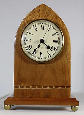 Mission Oak Desk/Shelf Clock Arts & Craft Style • $49.99