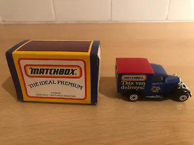 MATCHBOX: THE IDEAL PREMIUM - FORD MODEL A VAN (Boxed) • £14.99
