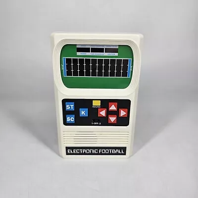 Mattel Classic Electronic Handheld Football Game Vintage Retro Tested Works • $19.99