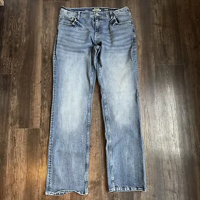 Reclaim Regular Bootleg Size 36XL Mens Denim Blue Jeans 35  Inseam • $29.99