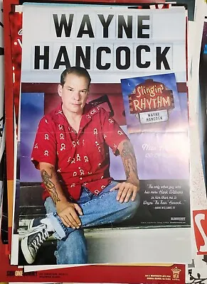 WAYNE HANCOCK         Vintage Promo Poster • $10.99