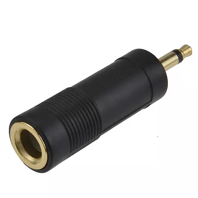 6.35mm 1/4 Inch Mono Jack Socket To 3.5mm Mono Jack Plug Audio Adapter [006028] • £2.43