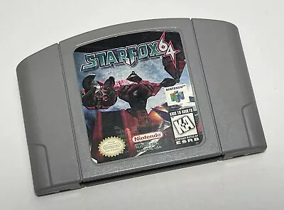 Star Fox 64 (Nintendo 64 1997) N64 Cartridge Only Authentic Tested • $27