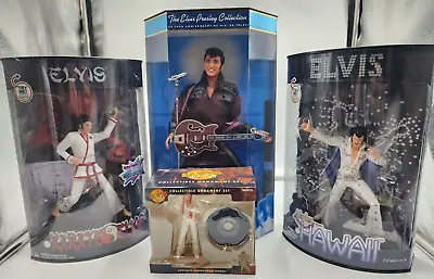 Elvis Presley Action Figure 4 Piece Collection Unopened Original Boxes RARE!!! • $99.99