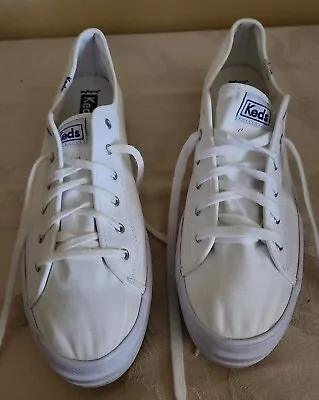 Women's Brand New Keds White Sneakers  Size 11 • $33