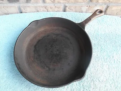 Martha Stewart Enterprises Mse  10  Cast Iron Skillet Pan • $12.95