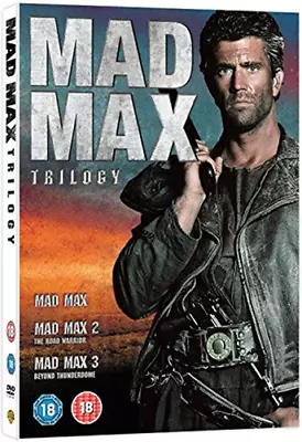 Mad Max Trilogy: Mad Max 1 / 2 / The Road Warrior / Mad Max Beyond Thunderd DVD • £4.63