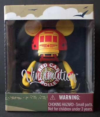 Vinylmation Red Car Trolley Disney's California Adventure Sealed MIB • $2.99