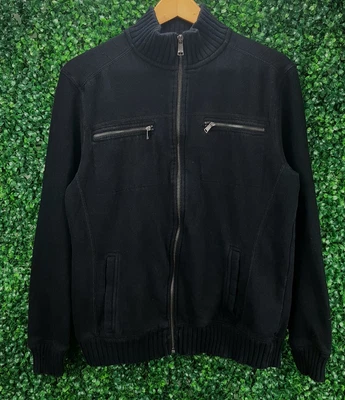 £10.99 • Buy Calvin Klein Men's Full Zip Cardigan Jacket Jumper Black Size M