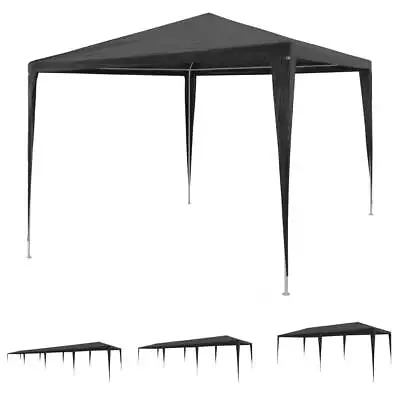 Party Tent Outdoor Canopy Tent Patio Gazebo Marquee Shade PE Anthracite VidaXL • $185.99