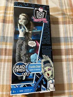 Monster High Dead Tired Frankie Stein Doll New In Box • $84.99