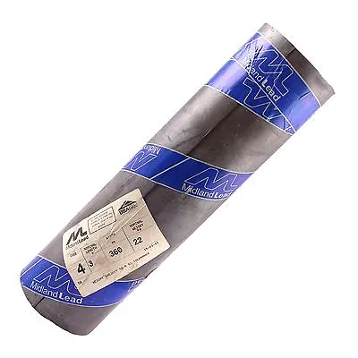 Roof Lead Flashing Roll Code 4 - 360mm / 14  Roofing Repair Milled Sheet • £88.60