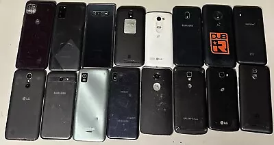 Smartphone Lot- For Parts- Untested - Lot Of 16 • $55