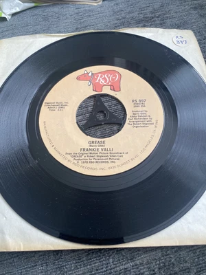£1.25 • Buy Grease - Frankie Valli  ~ Original JUKE BOX  Vinyl 7   Single