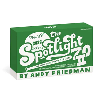 2022 TOPPS X SPOTLIGHT 70 Series 2 ANDY FRIEDMAN Online Exclusive Sealed IN HAND • $29.99