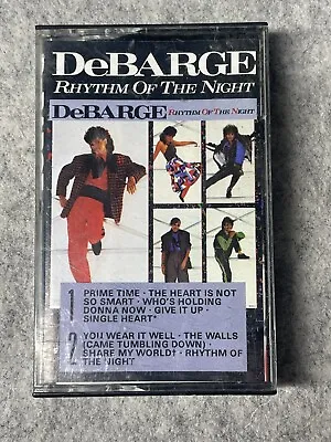 DeBARGE - RHYTHM OF THE NIGHT (Cassette 1985 Motown) 6123GC • $7