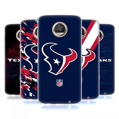 Official Nfl Houston Texans Logo Soft Gel Case For Motorola Phones • $19.95