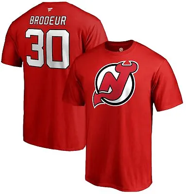 Martin Brodeur New Jersey Devils Fanatics Red Shirt Men’s Size XL New NWT • $29.90