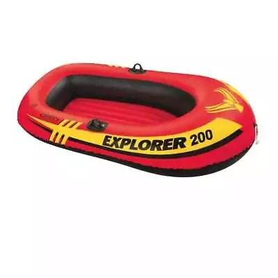 Explorer 200 2-person Inflatable Floating Boat Pool Float | Intex Person X Nib • $35.99