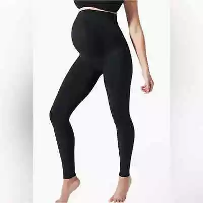 BLANQUI Everyday Maternity Belly Support Leggings Black Size Medium • $19.50