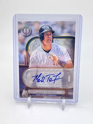 2024 Topps Tribute Mark Teixeira Gold Refractor Auto /75 #TA-MTE MS • $0.99