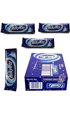 Full Box Of 56 Standard Milky Way Bars 21.5g Best Offer Date :6/2024 • £20.99