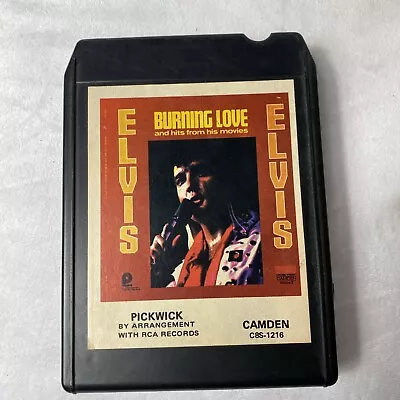 Elvis Presley 8 Track Tape 1972 Burning Love Vol. 2 VG+ C8S-1216 • $5.99