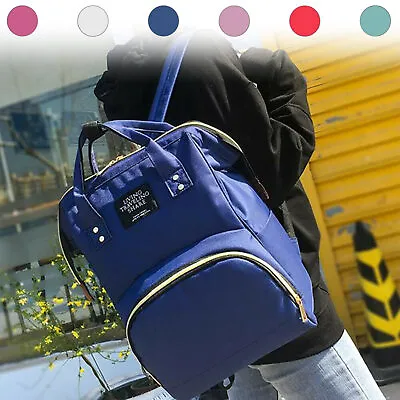 £8.99 • Buy Baby Mummy Bag Changing Diaper Nappy Bag Travel Backpack Large Multi Function