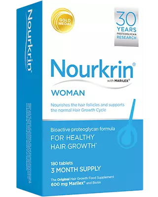 £88.99 • Buy Nourkrin Woman For Hair Growth 180 Tablets (3 Month Supply)