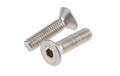 Countersunk Socket CSK Screws A4 Stainless Allen Key  M3 M4 M5 M6 M8 M10 Marine • £2.57