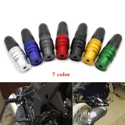 Crash Pad Exhaust Sliders Crash Protector For Kawasaki Z750 Z800 Z300 ZX9R ZX12R • $18.86