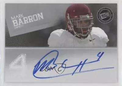 2012 Press Pass Signings Mark Barron #PPS-MB Rookie Auto RC • $3.14