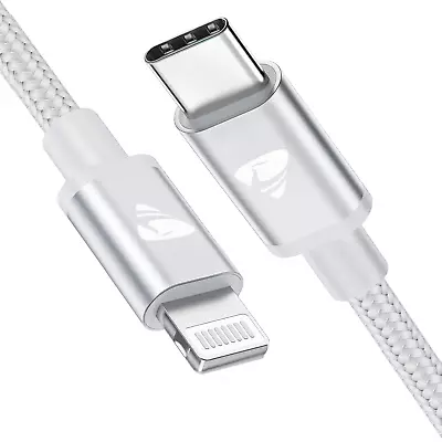 USB C To Lightning Cable 2M [Apple Mfi Certified] Iphone Charger Cable USB C Po • $19.45