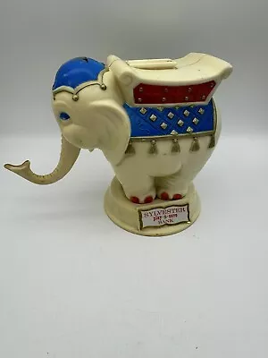 Vintage Elephant Sylvester Play-n-save Bank Mascon Toy USA Piggy Bank Toy WORKS • $19.99