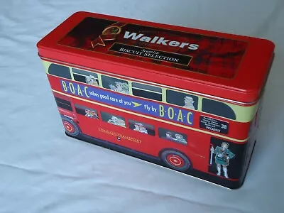 Walkers Shortbread Tin (Embossed) Dating From 2011. • £5