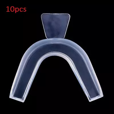 10Pcs Teeth Whitening Mouth Trays For Bleaching Thermo Gum Shield Teeth Grind_d1 • $9.32