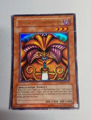 £16.99 • Buy Yugioh - Exodia The Forbidden One RP01-EN021 Ultra Rare - MP / HP