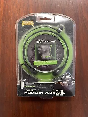 $22 • Buy Mad Catz Xbox 360 COD Modern Warfare 2 Throat Communicator New Factory Sealed!