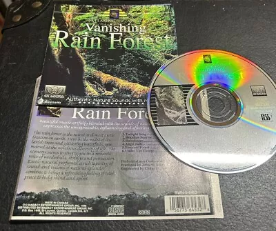 The Vanishing Rainforest - Relaxation - CD & Inlay Inc - NO CASE - Free P&P • £2.39