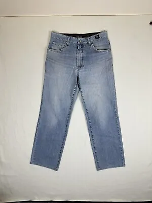 Versace Couture Signature Light Wash Straight Leg Jeans - Size 32W 30L - Cotton • $42.46