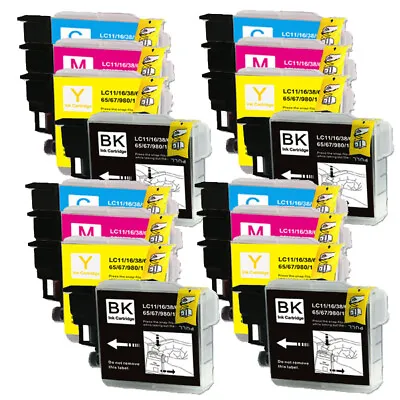 16P Printer Ink Set Fits Brother LC61 MFC-J415W MFC-J615W MFC-J630W MFC-6490CW • $18.99